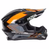 Мотошлем Hizer J6805 №5 orange, оранжевый/черный, размер M