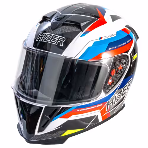 Мотошлем Hizer J5311 №5 Adventure, разноцветный, размер L