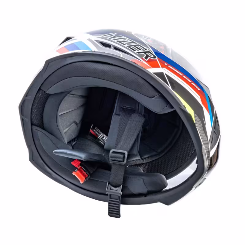 Мотошлем Hizer J5311 №5 Adventure, разноцветный, размер L