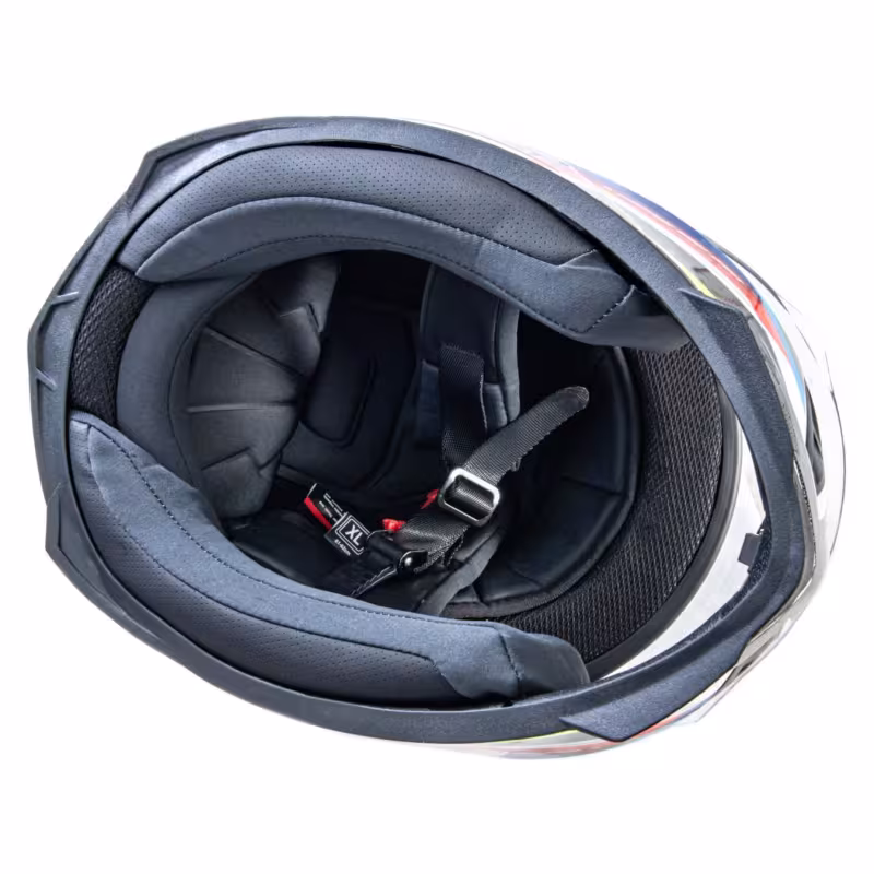 Мотошлем Hizer J5311 №5 Adventure, разноцветный, размер L