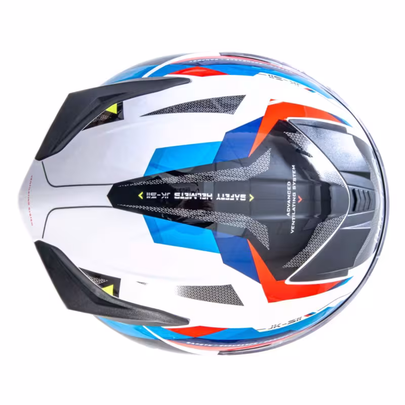 Мотошлем Hizer J5311 №5 Adventure, разноцветный, размер L