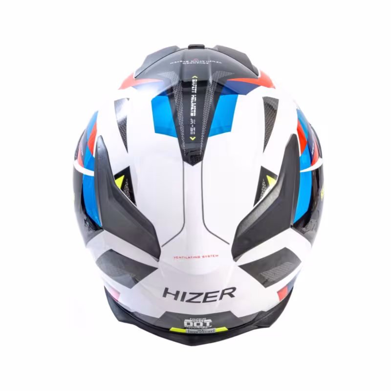 Мотошлем Hizer J5311 №5 Adventure, разноцветный, размер M