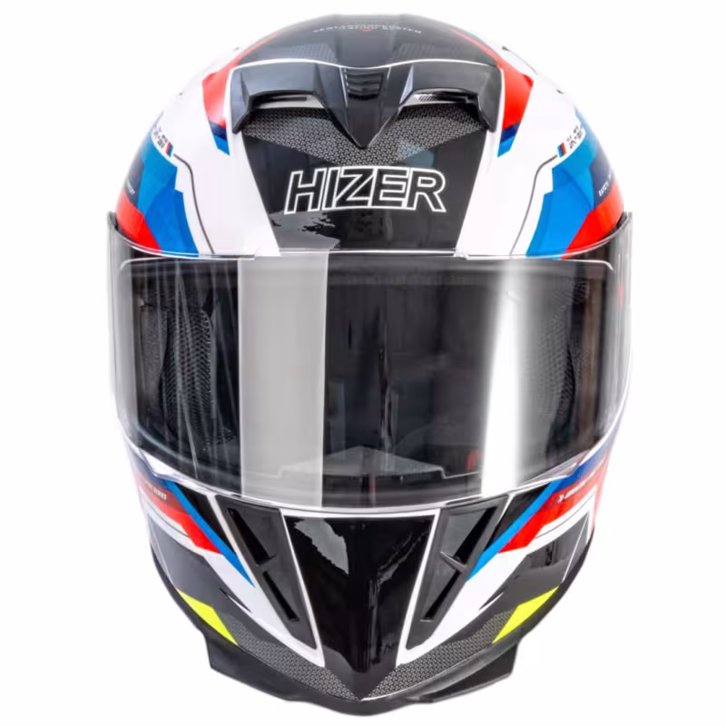 Мотошлем Hizer J5311 №5 Adventure, разноцветный, размер M