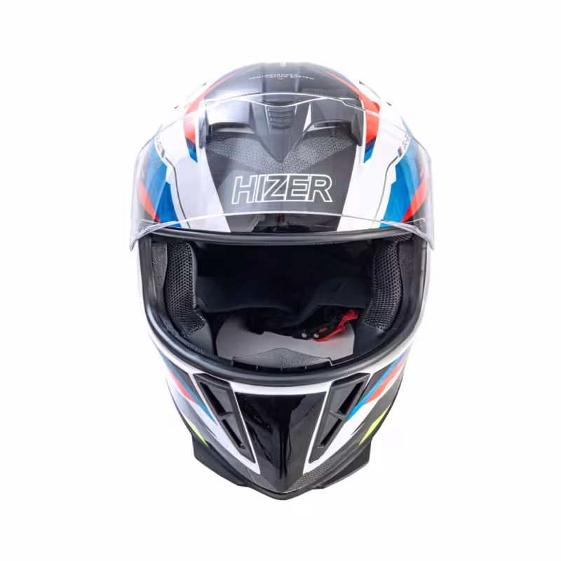 Мотошлем Hizer J5311 №5 Adventure, разноцветный, размер M