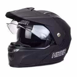 Мотошлем Hizer J910, черный, размер L