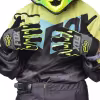 Мотоперчатки детские FOX №2 Neon-Green/White, неоново-зеленый/белый, 14 cм/4-5 лет