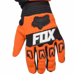 Мотоперчатки детские FOX №4 Orange/Black, оранжевый/черный, 17 см/10-11 лет