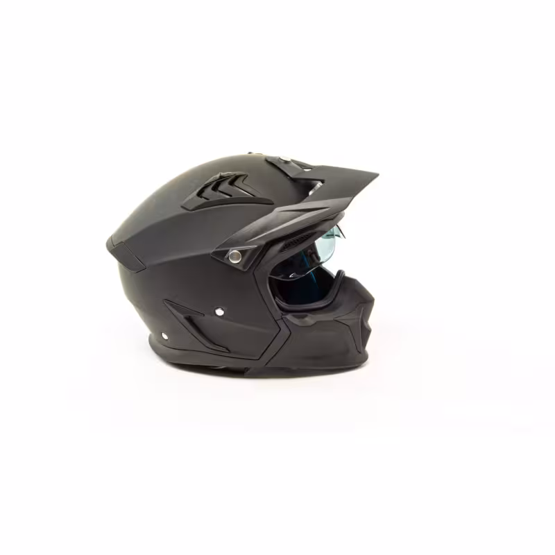 Мотошлем GTX 690 №7, черный, размер M