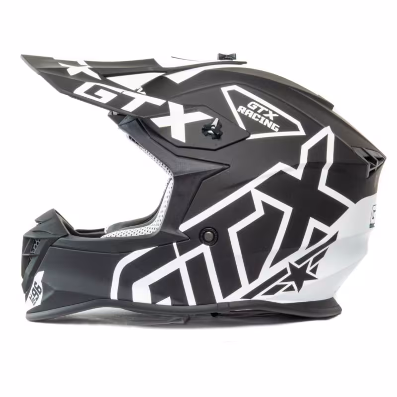 Мотошлем GTX 633 №11, серый, размер XL