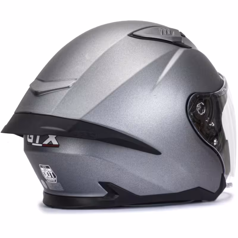 Мотошлем GTX 885-1 №1 Grey, серый, размер S