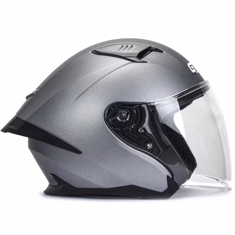 Мотошлем GTX 885-1 №1 Grey, серый, размер S