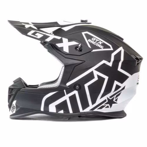 Мотошлем GTX 633 №11, серый, размер M