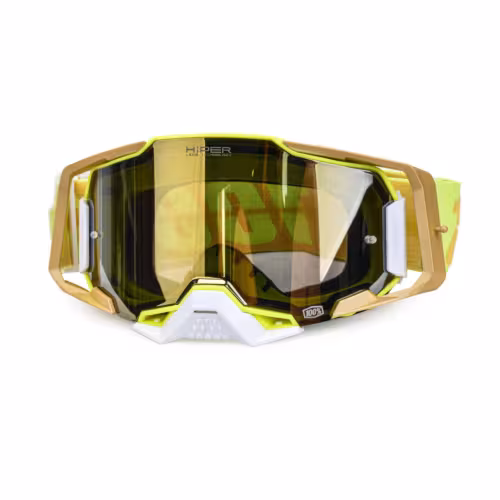 Мотоочки Hiper №15, желтый/белый