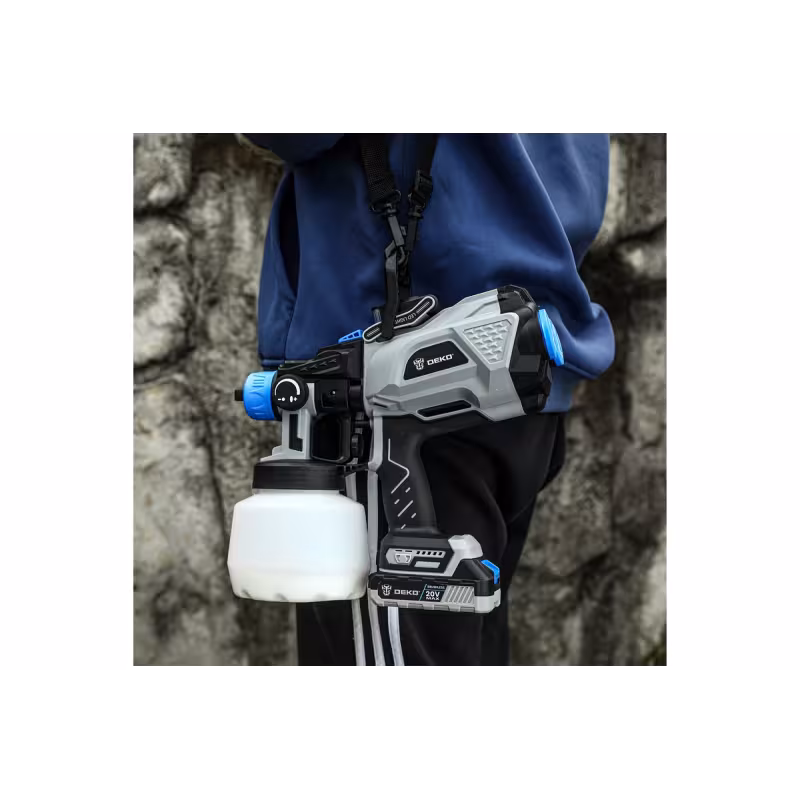 Краскопульт аккумуляторный DEKO DKSG20