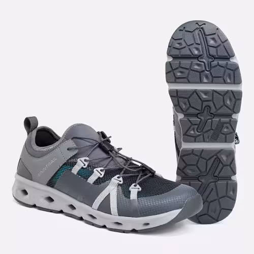 Кроссовки мужские Finntrail Stream 5205 Темно-серый (DarkGrey), размер 43