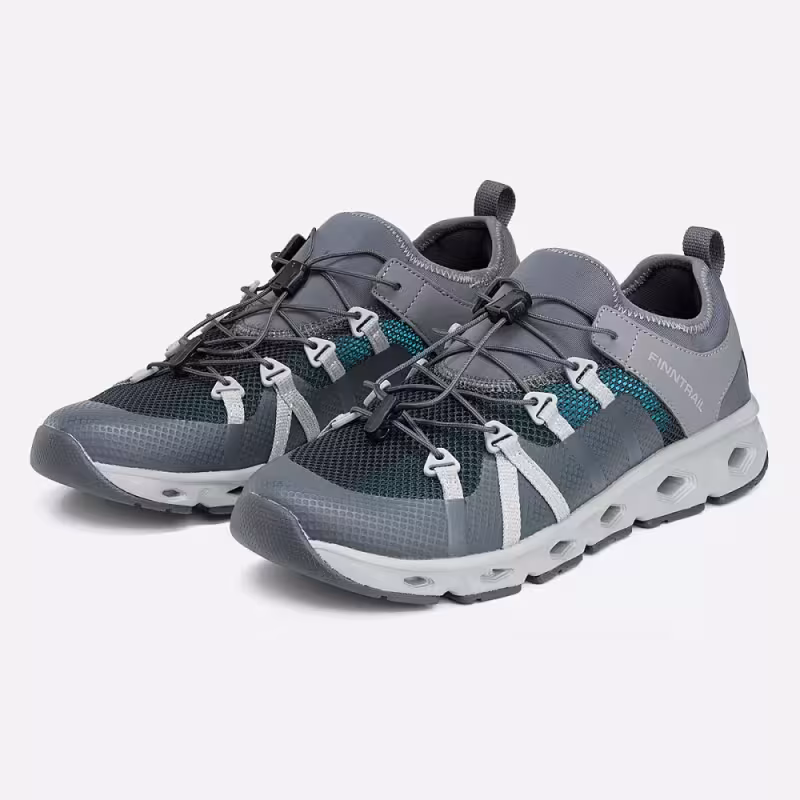 Кроссовки мужские Finntrail Stream 5205 Темно-серый (DarkGrey), размер 43