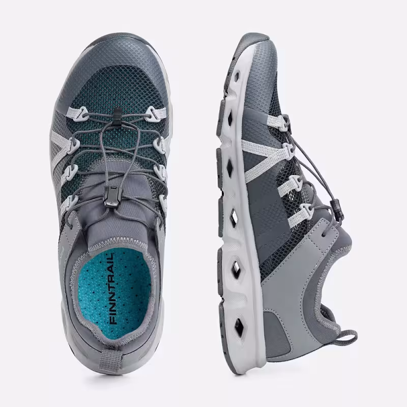 Кроссовки мужские Finntrail Stream 5205 Темно-серый (DarkGrey), размер 43