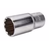Головка торцевая Эврика ER-91522-12H, 1/2", 12-гранная, L=80 мм