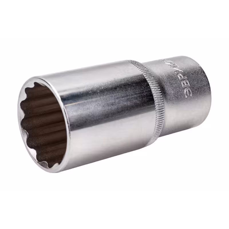 Головка торцевая Эврика ER-91522-12H, 1/2", 12-гранная, L=80 мм