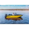 Лодка алюминиевая VBoats 46 Fish, белый/зеленый