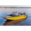 Лодка алюминиевая VBoats 46 Fish, белый/зеленый