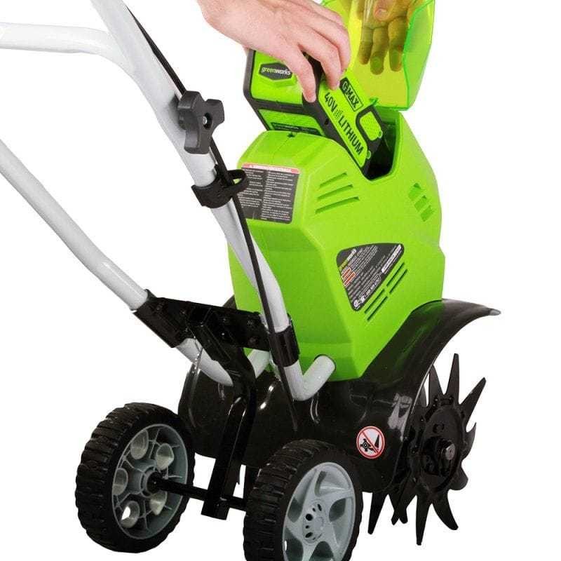 Культиватор аккумуляторный Greenworks G40TL