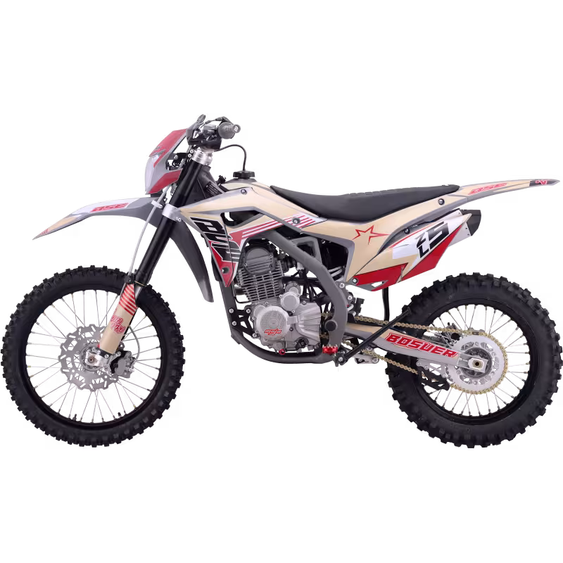 Мотоцикл кроссовый BSE Z5 L Brown Volcano 21/18