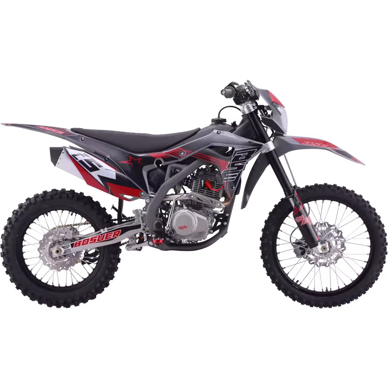 Мотоцикл кроссовый BSE Z5 L Red Volcano 21/18