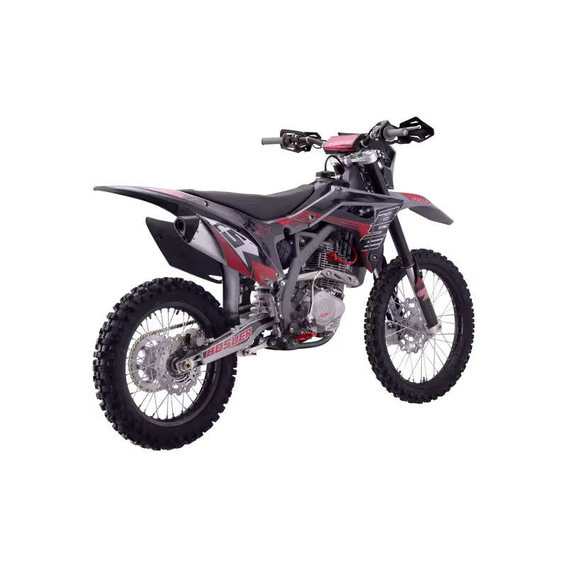 Мотоцикл кроссовый BSE Z5 L Red Volcano 21/18