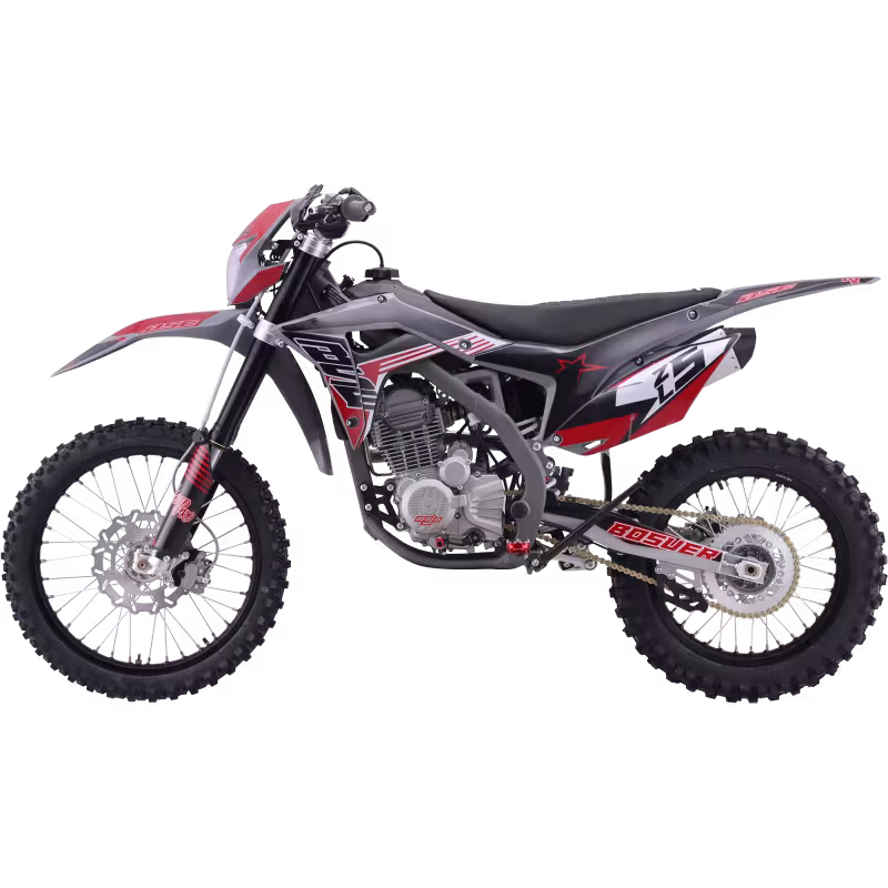 Мотоцикл кроссовый BSE Z5 L Red Volcano 21/18