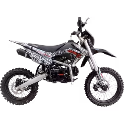 Питбайк BSE EX Max13 White Red 14/12, красный/белый