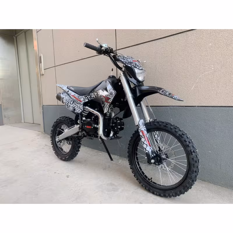 Питбайк BSE EX Max13 White Red 14/12, красный/белый