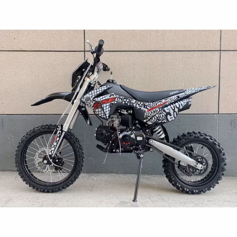 Питбайк BSE EX Max13 White Red 14/12, красный/белый