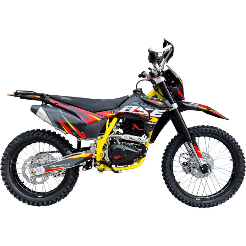 Мотоцикл кроссовый BSE Z3 V Yellow Twist 21/18