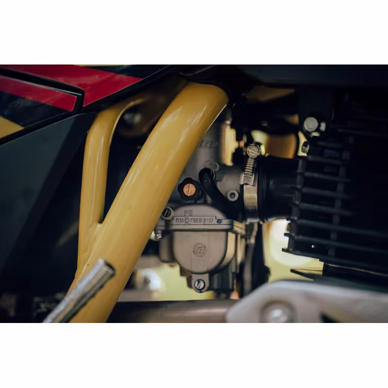 Мотоцикл кроссовый BSE Z3 V Yellow Twist 21/18