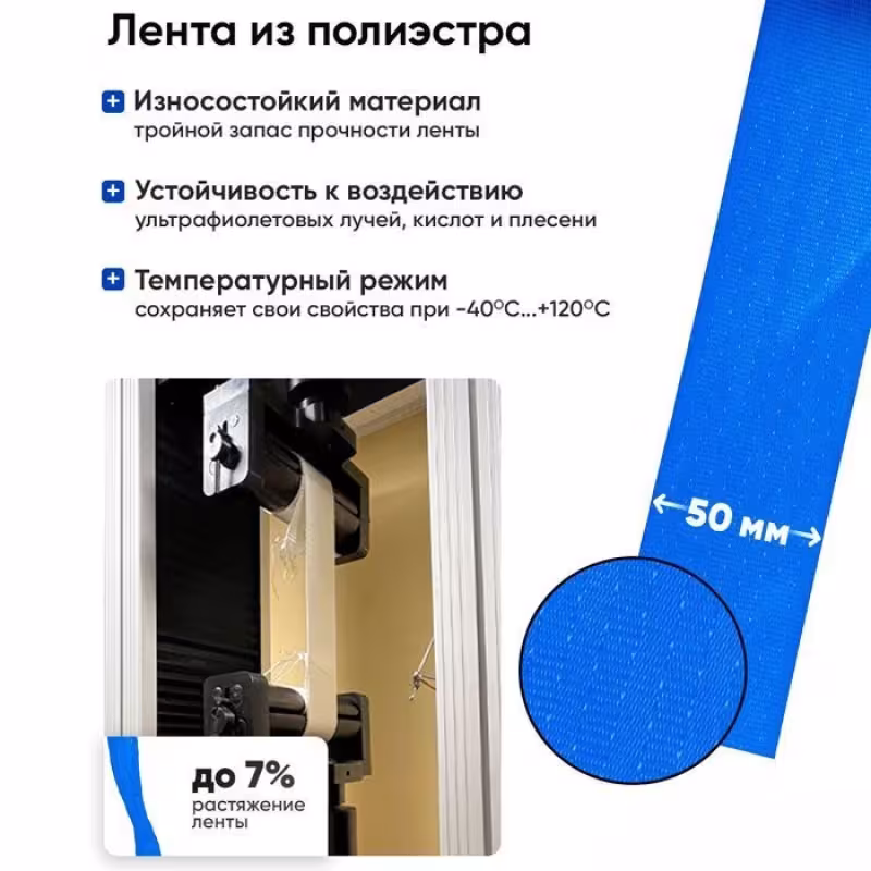 Ремень крепления груза FixCarGO, 50 мм х 2.7 м, 1.5 т