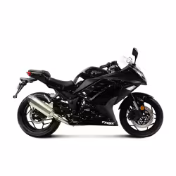 Мотоцикл спортивный TMBK Ninja 400 Black, черный