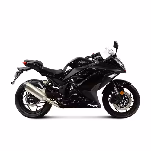 Мотоцикл спортивный TMBK Ninja 400 Black, черный