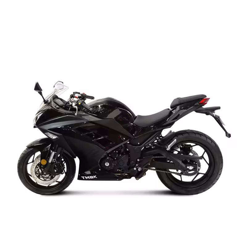 Мотоцикл спортивный TMBK Ninja 400 Black, черный