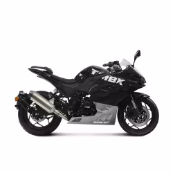 Мотоцикл спортивный TMBK Idealist 400 Black/Grey, черный/серый