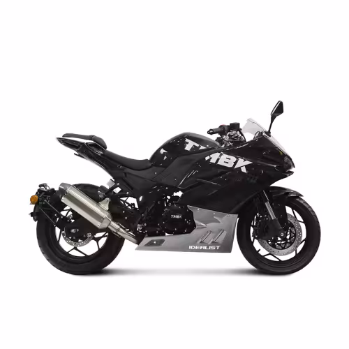 Мотоцикл спортивный TMBK Idealist 400 Black/Grey, черный/серый