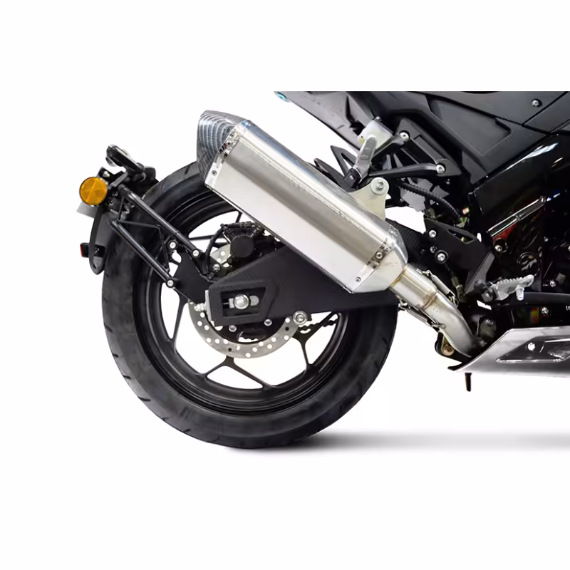 Мотоцикл спортивный TMBK Idealist 400 Black/Grey, черный/серый