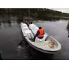 Лодка пластиковая Онегокомпозит СЛК-780 с румпельным управлением