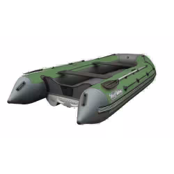 Надувная лодка ПВХ Angler Reef Triton 340, НДНД, темно-серый/хаки