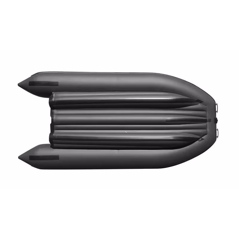Надувная лодка ПВХ с фальшбортом Angler Reef Triton 360, НДНД, темно-серый/серый