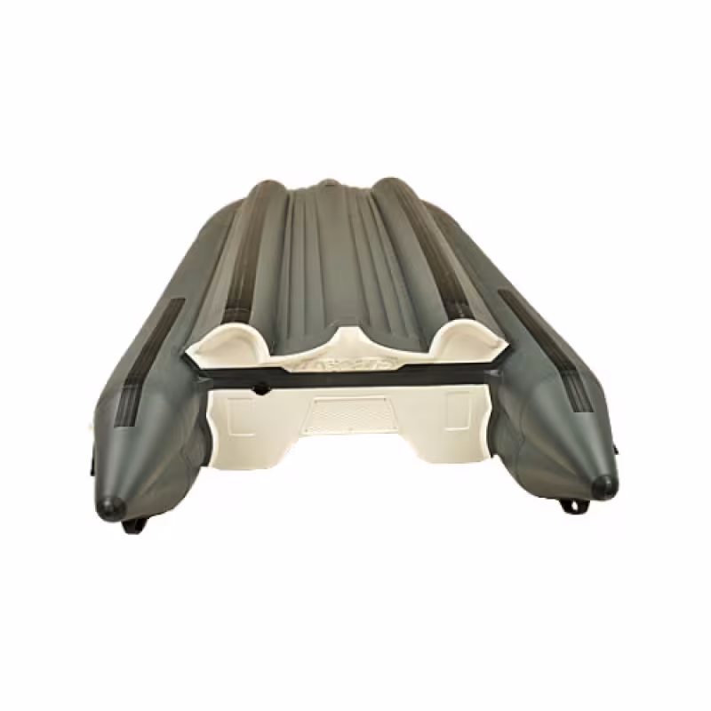 Надувная лодка ПВХ Angler Skat Triton 350, НДНД, темно-серый/желтый