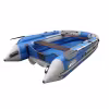 Надувная лодка ПВХ с фальшбортом Angler Skat Triton 400, НДНД, темно-серый/бирюзовый
