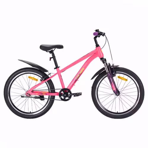 Велосипед Велосипед Tech Team Calibri disc 24", 1 скорость, рост 12, розовый