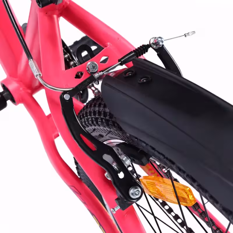 Велосипед Велосипед Tech Team Calibri disc 24", 1 скорость, рост 12, розовый