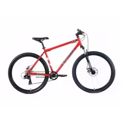 Велосипед Forward Sporting SX, 29", 8 скоростей, рост 17, красный/серебристый